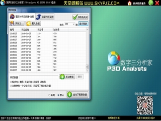 菠萝彩数字三分析家P3D Analysts V3.20SP3 U盘版 